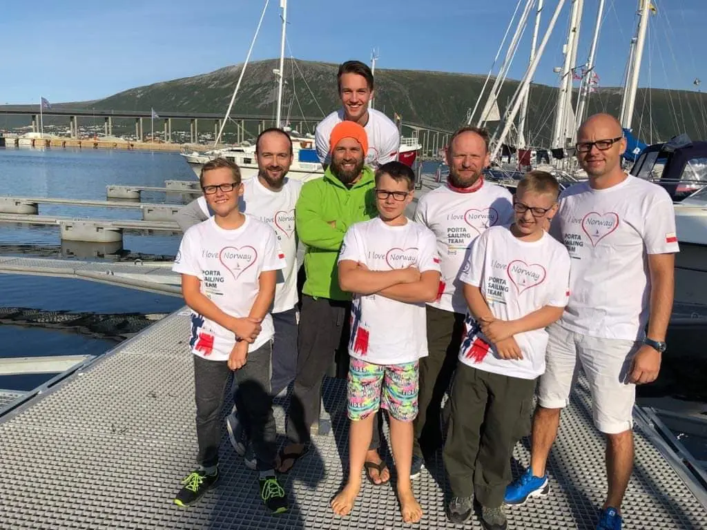 Fiordy północy Sail & Trekking, dzieciaki w drodze na Nordkapp Porta Sailing Team