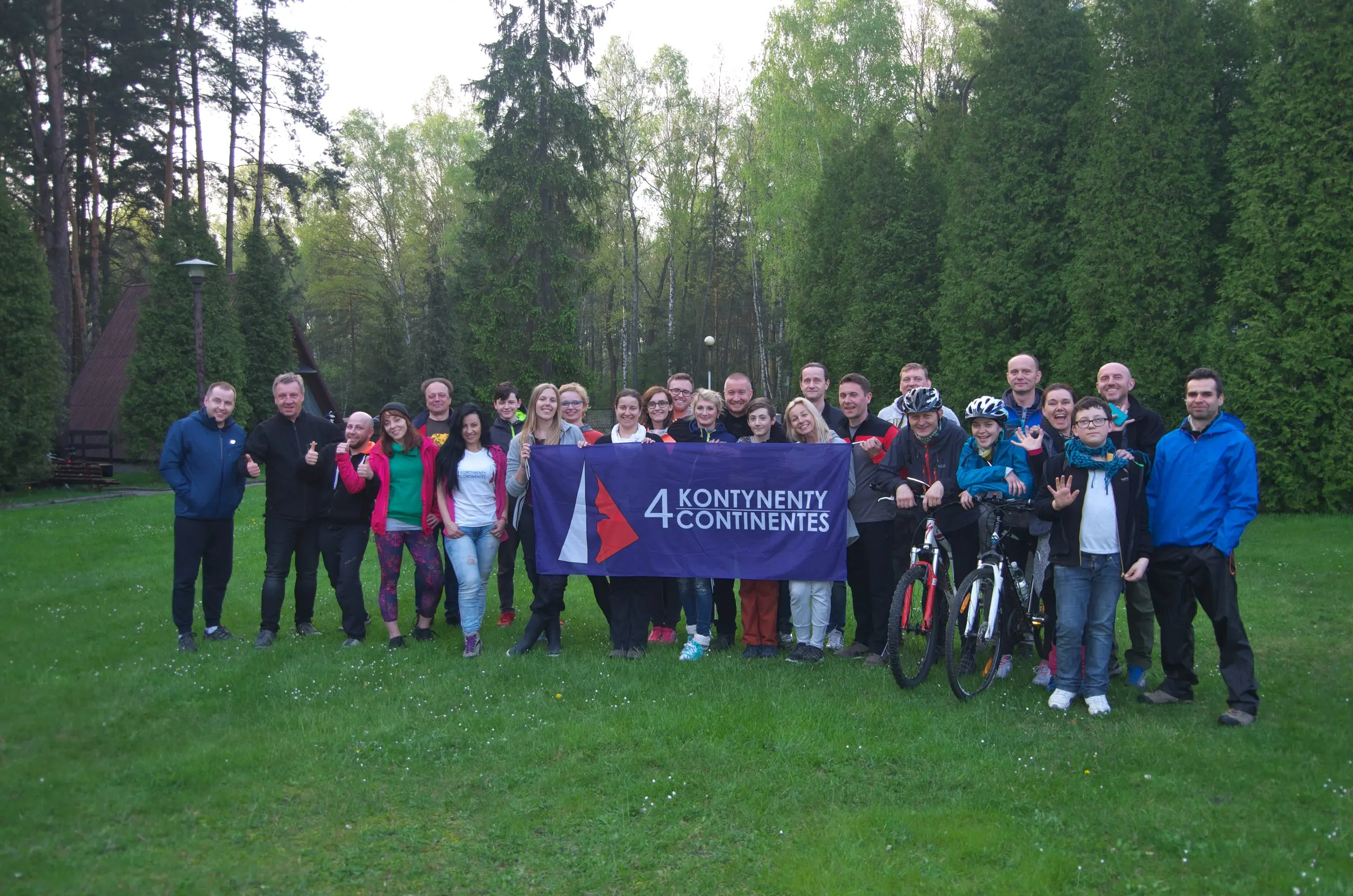 Rowerem na żagle - Rajd rowerowy Kraków - Trzebinia 14.05.2017