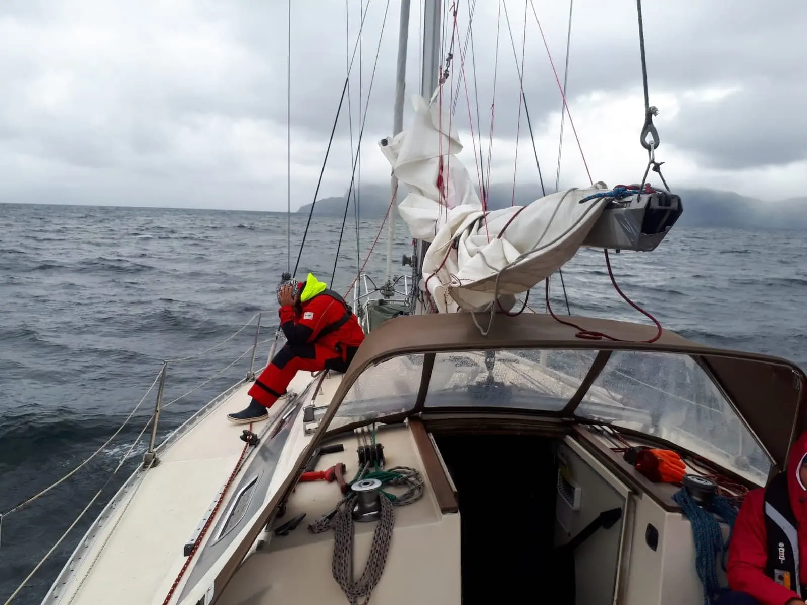 Doba na morzu kurs na Allesund - Porta Sailing Team
